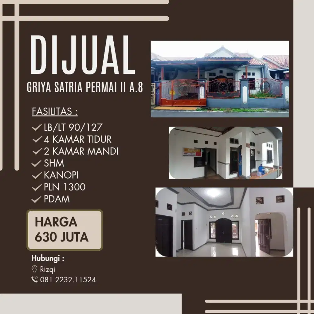 Rumah Strategis Dijual