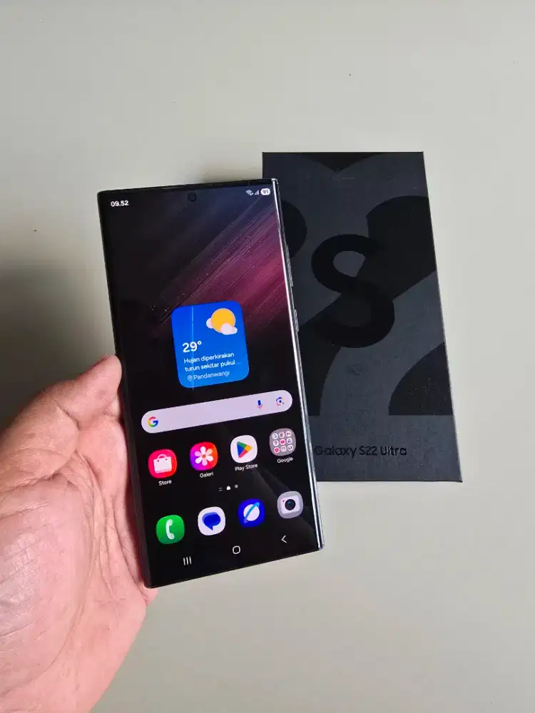 Samsung S22 Ultra 5G 12/256 SEIN Resmi Indo Fullset Normal Murah
