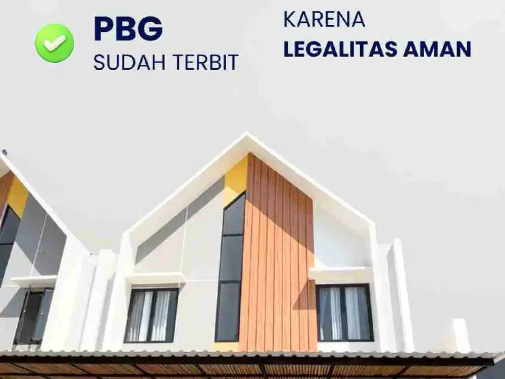 Jual rumah solo baru 3 menit dari Rs indriati Solo Baru model skandinavian