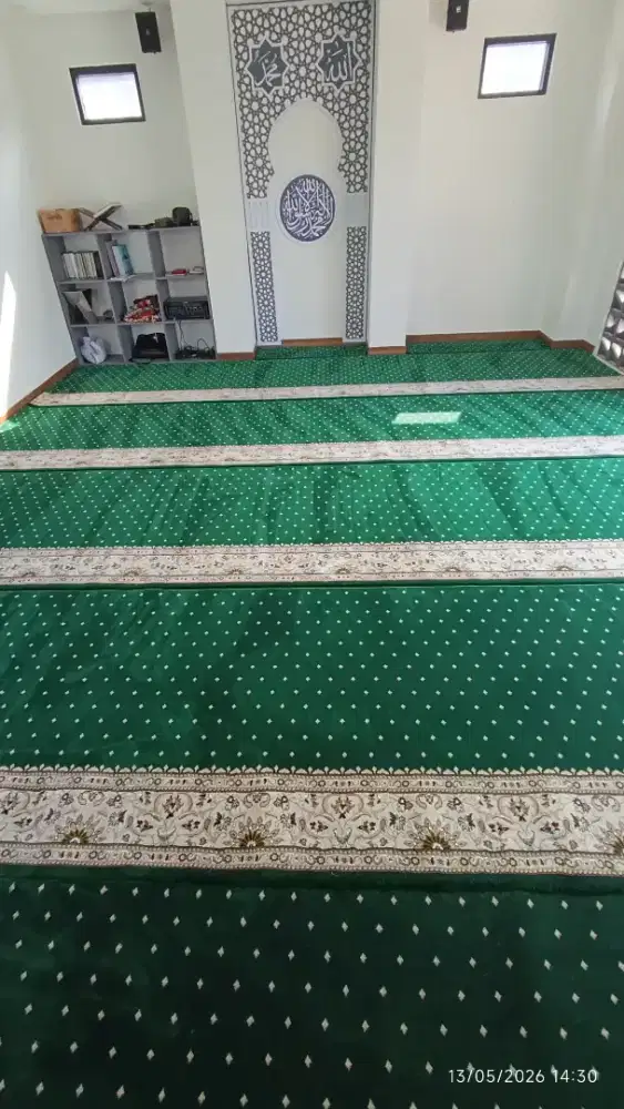 JUAL CEPAT: KARPET MASJID IMPORT TURKIYE TEBAL DAN NYAMAN TIPE