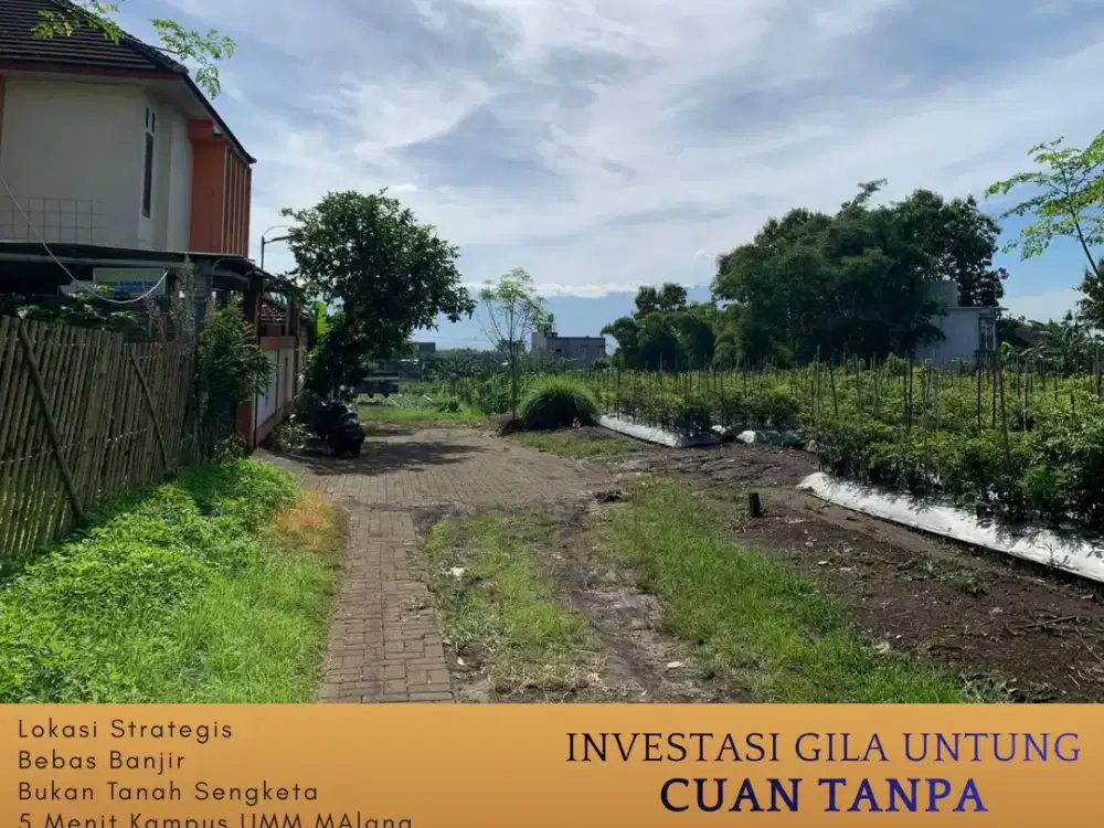 Cocok Dibangun Kost Tanah Strategis SHM On Hand 5 Mall Dinoyo