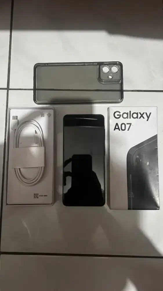 Samsung Galaxy A07 4/128 Resms Indo Fullset Mulus Nominus