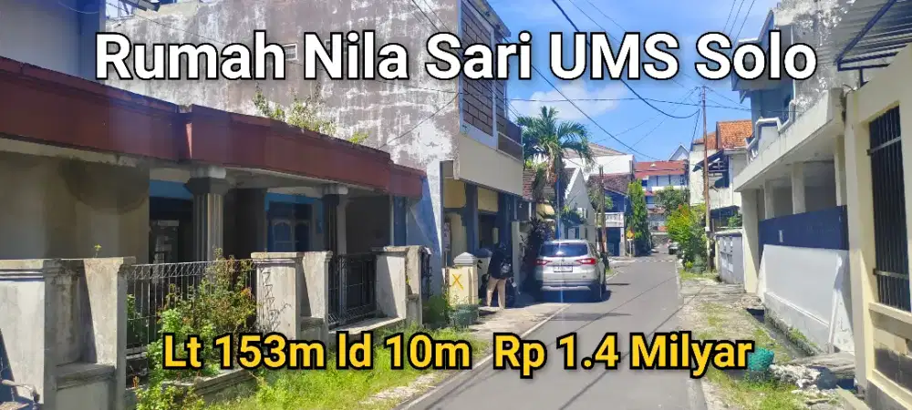 Rumah 153m Nila Sari UMS Solo