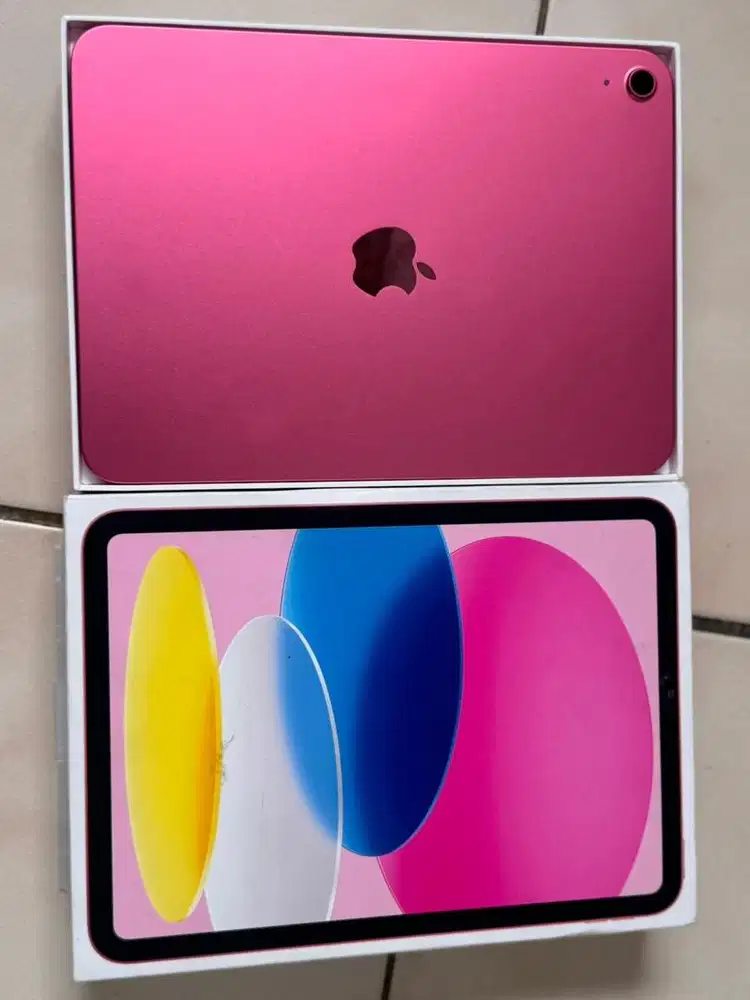iPad Gen 11 128gb Pink Wifi Fullset Grs On Feb 2027