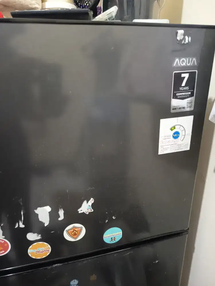 Kulkas 2 pintu AQUA Dan Mesin cuci 2 Tabung polytron