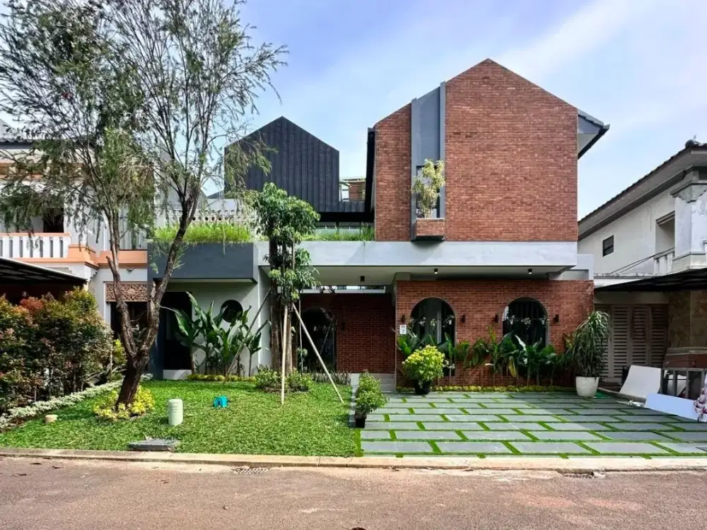 Dijual Rumah Brand New Mewah 3 Lantai BSD The Green Rumah Konsep Villa