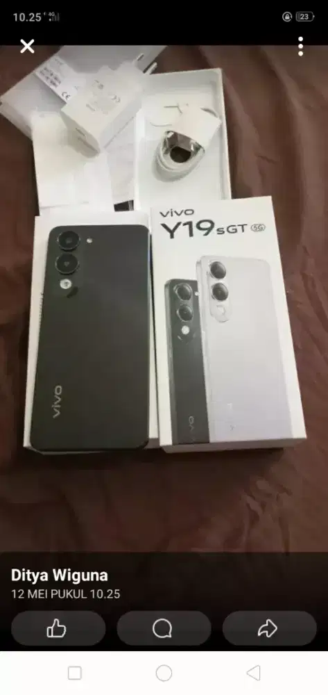 Bekas kaya baru masih mulus Vivo y19sGT 5g ,, ram 8/128