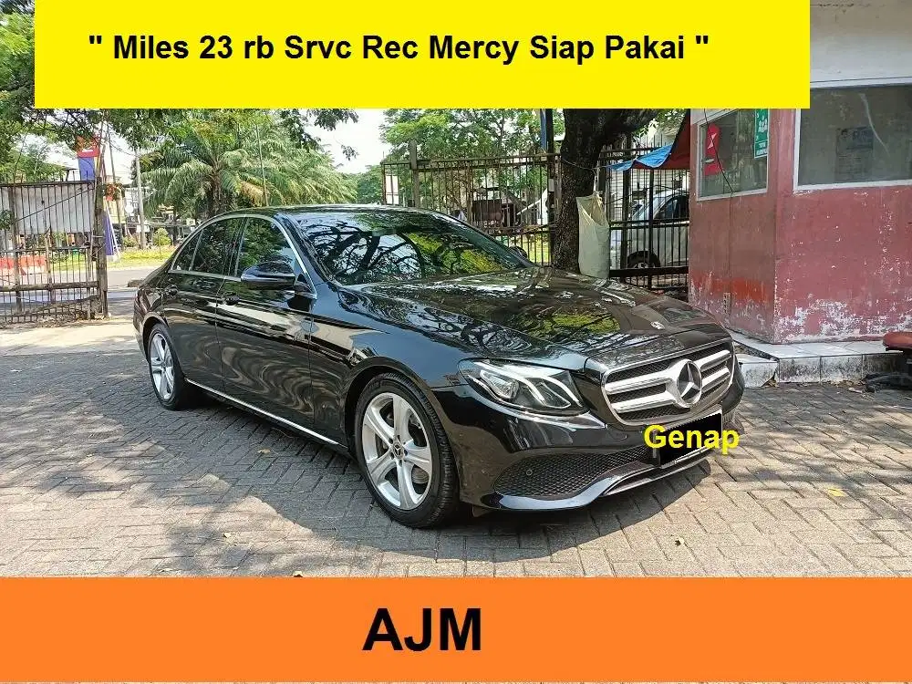 Mercy E250 AVG Miles 23 rb Tgn 1 dr Baru pakai 2019 AT Siap Pakai