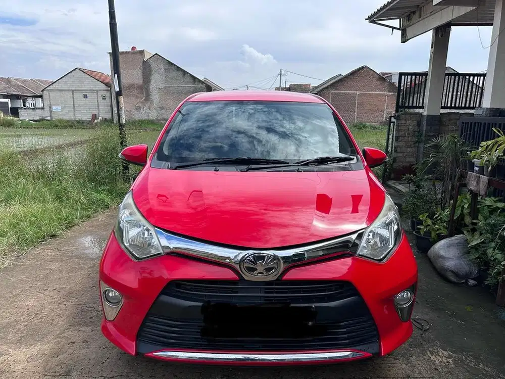 Toyota Calya 2018 Merah Automatic