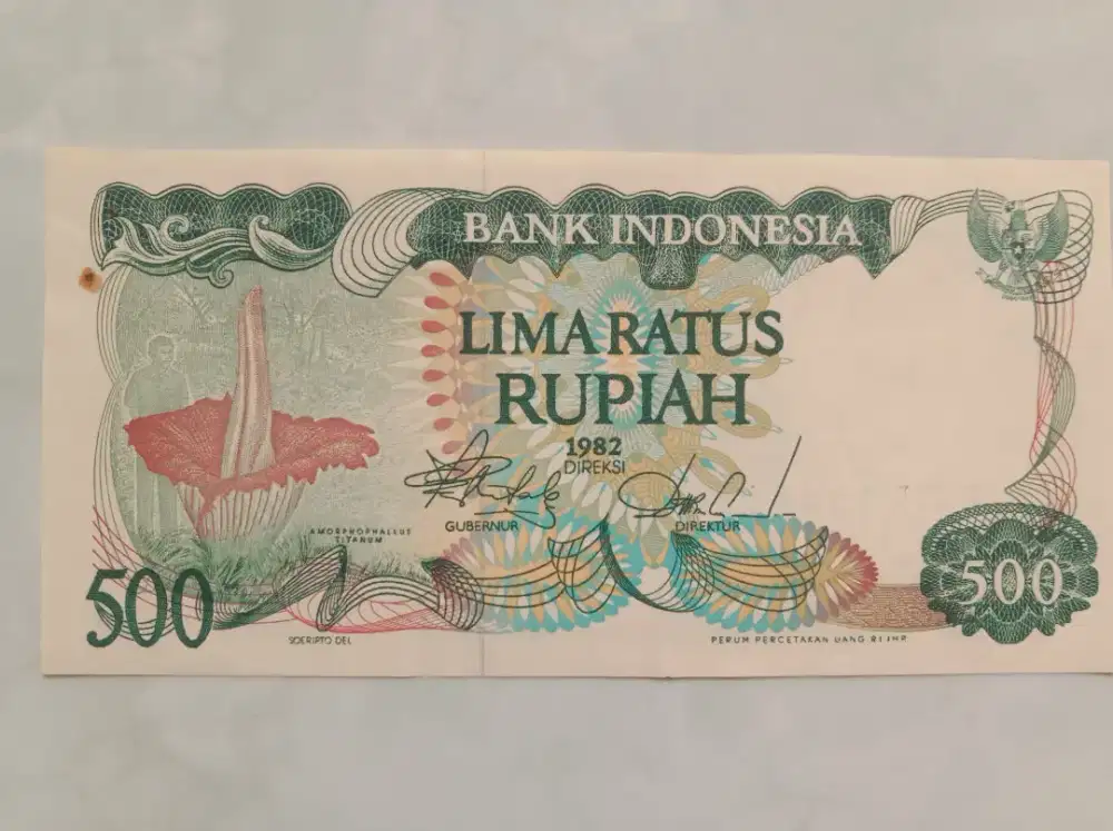 Pecahan uang kertas jadul
