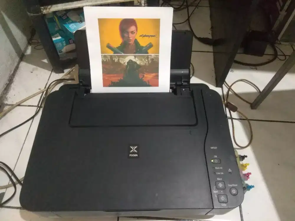Scan copy print Canon mp237 siap pakai