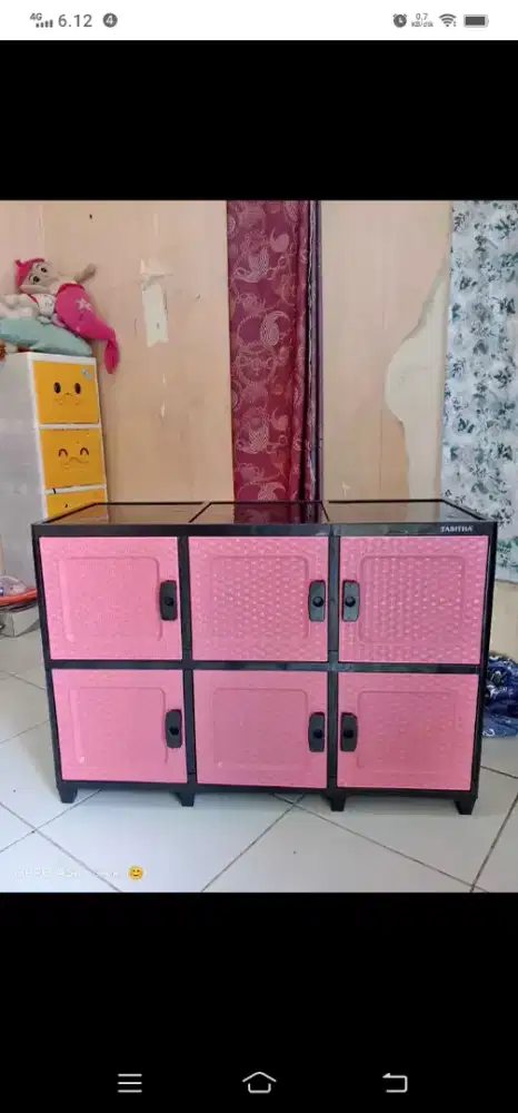 Rak tv 6 pintu warna random