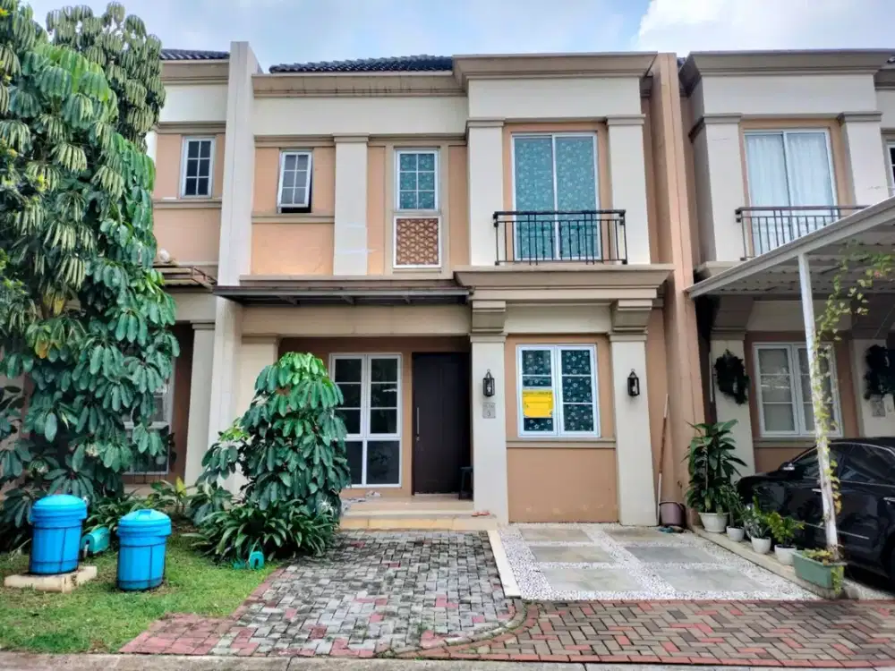 Dijual Rumah Modern 2 Lantai Siap Huni di Cluster BSD Selangkah dari Sekolah Santa Ursula