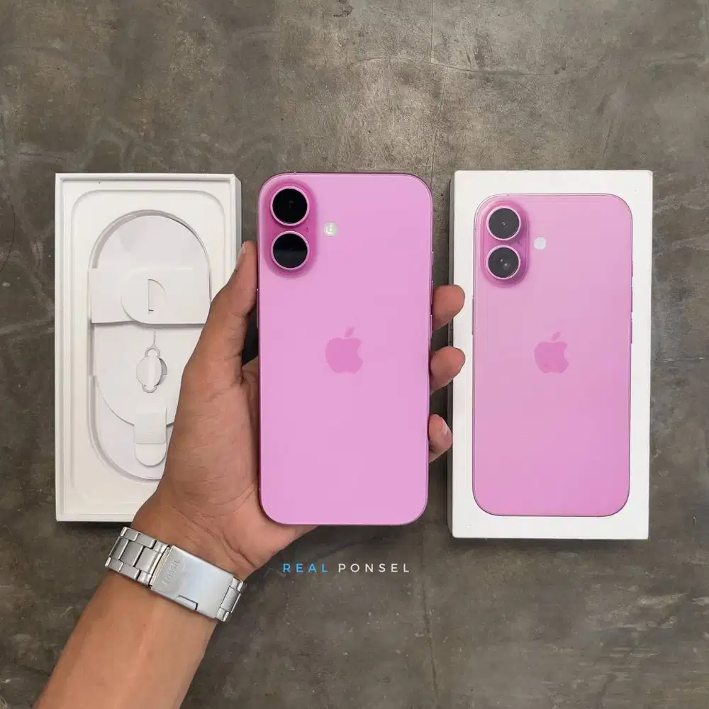 iPhone 16 128 iBox Fullset Ori Garansi Februari 2027