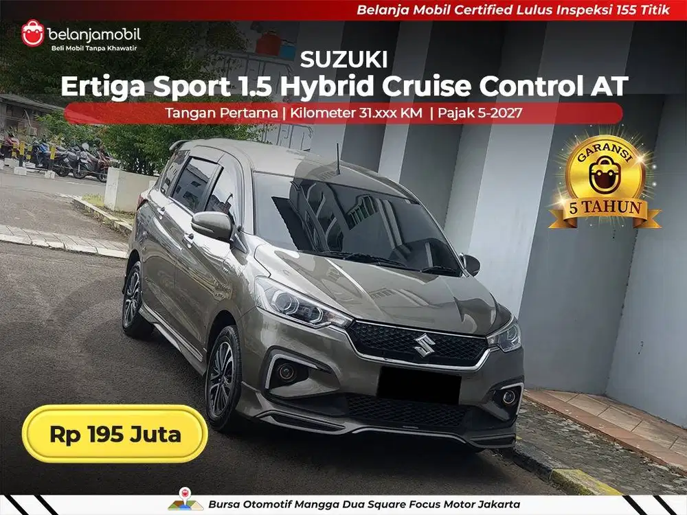 [ PAJAK PANJANG ] Suzuki Ertiga Sport Hybrid Cruise Control 2022/2023
