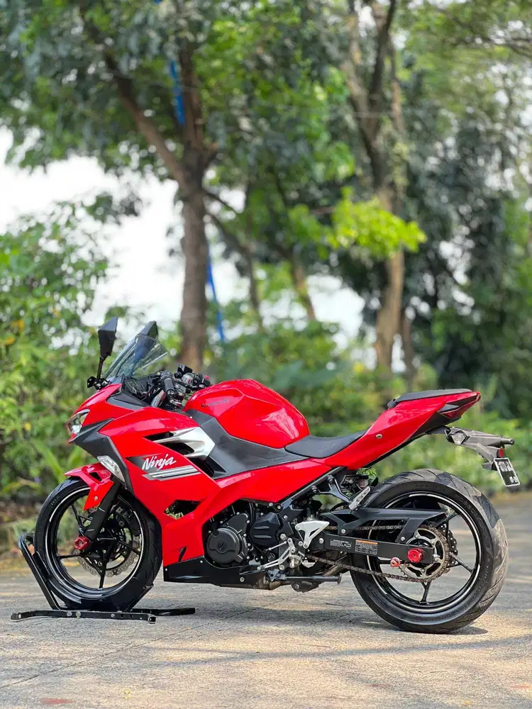 KAWASAKI NEW NINJA 250 FI 2021 MERAH KM 10K PAJAK ON SUPER GRESS