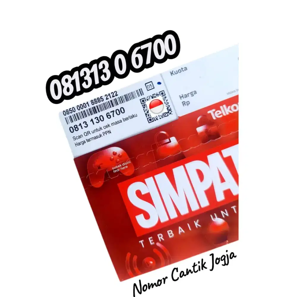 Nomor Cantik Simpati 11 Digit 4G/5G Rapi Simpel