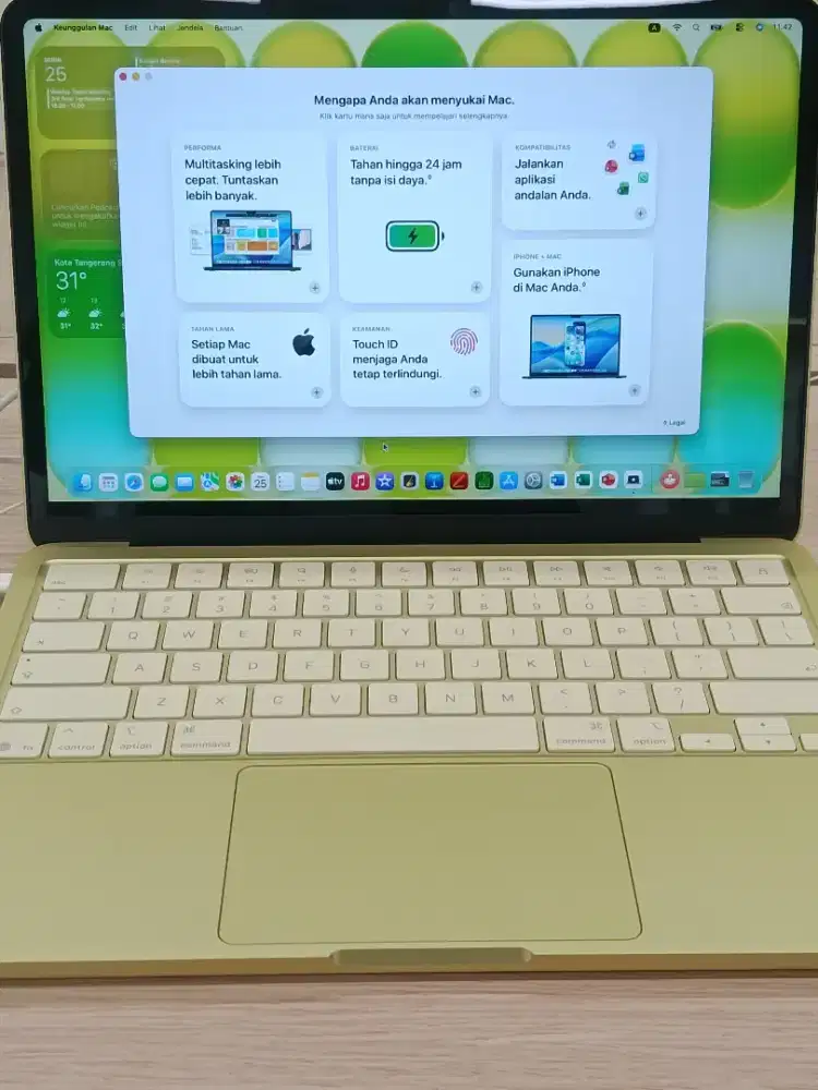 MacBook Neo Citrus 256GB, CICILAN 0% DP