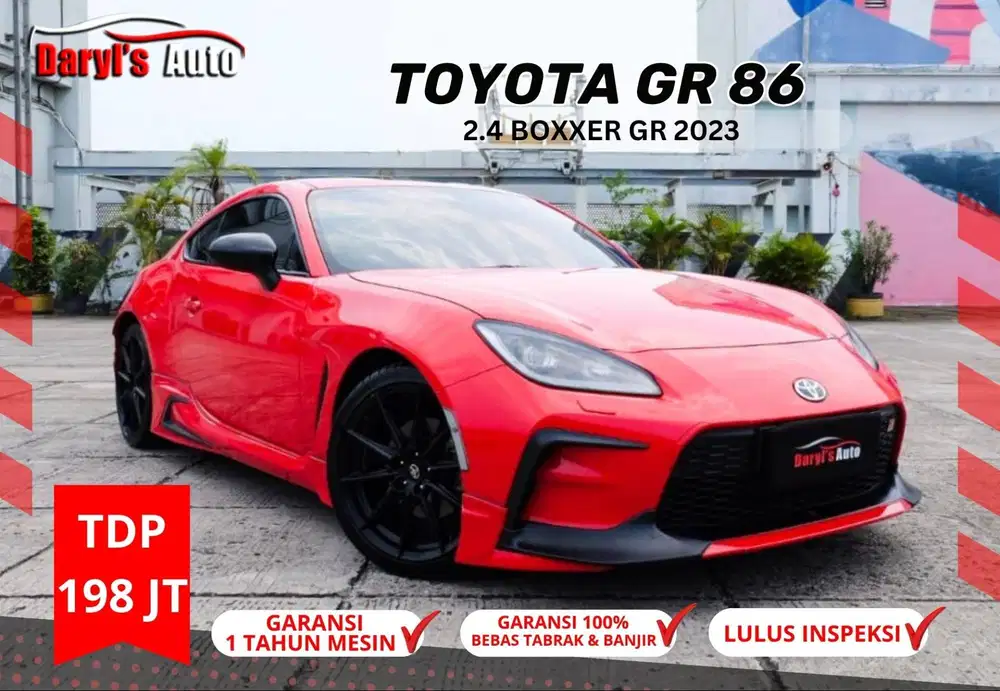 2023 Toyota Gr86 2.4 AT GR Aero Package Like New Toyota FT86 Tdp198jt