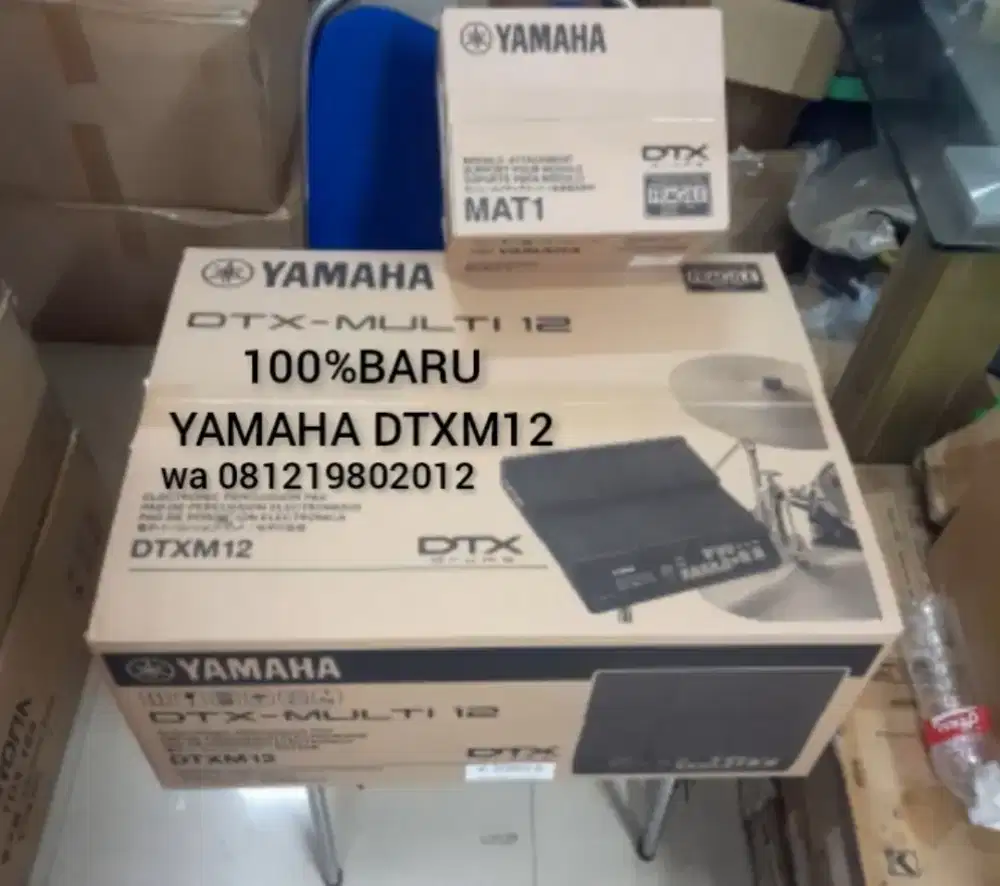 100%baru YAMAHA DTXM12 RESMI