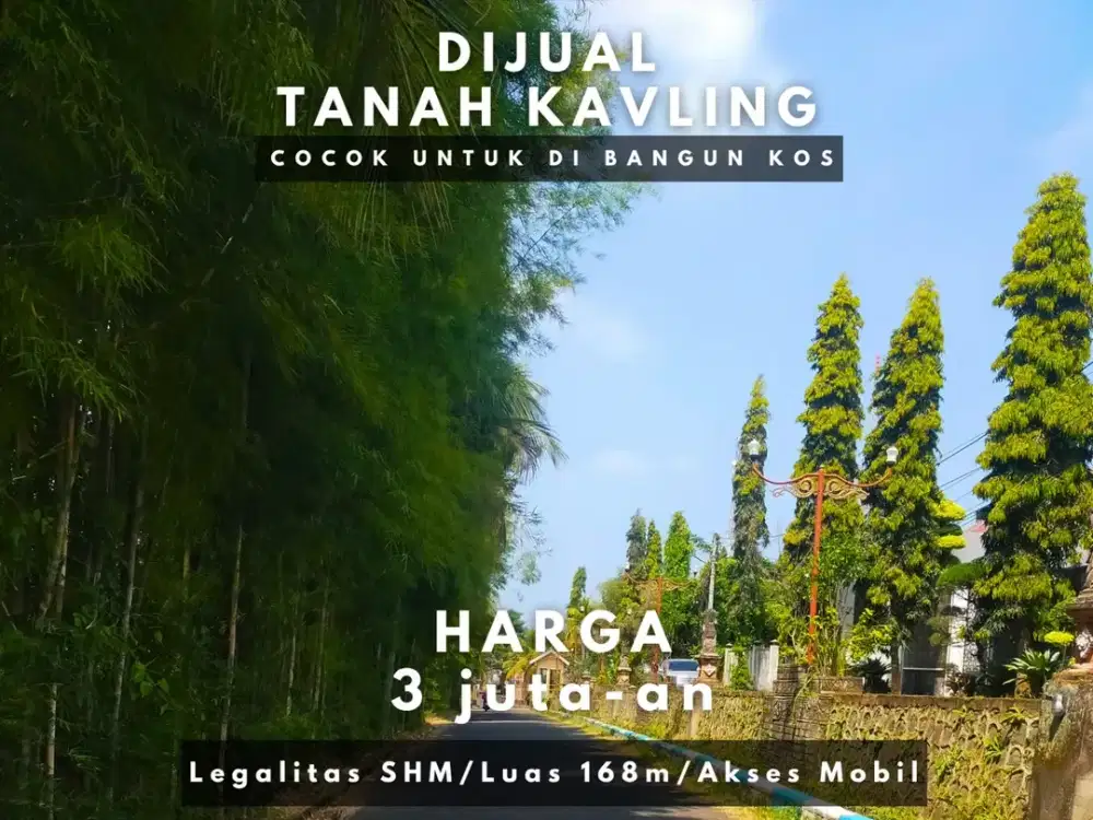 Cocok Bangun Kos Kosan 5 Menit Apartemen Begawan Tlogomas Malang Tanah Dijual SHM