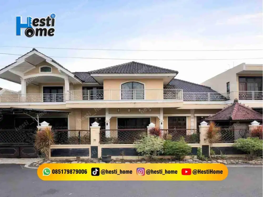 Rumah Exclusive Super Mewah Super & Luas 7KT Garasi 7 Mobil Siap Huni di Papandayan!