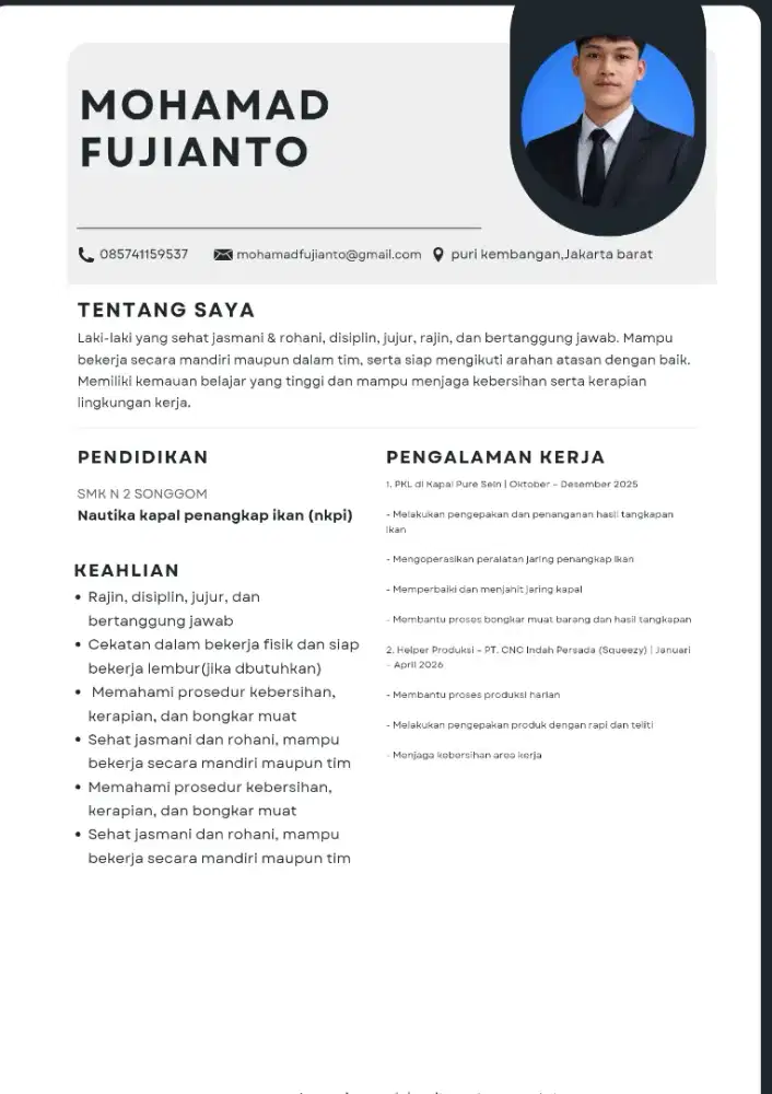 CARI KERJA SIAP KERJA PURI KEMBANGAN/Kedoya selatan