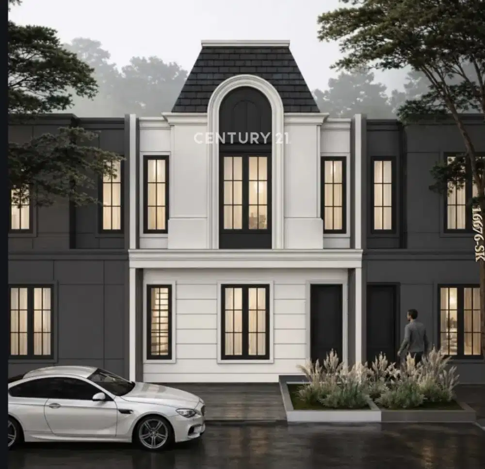 Dijual rumah brandnew american classic sektor 4 bintaro jaya
