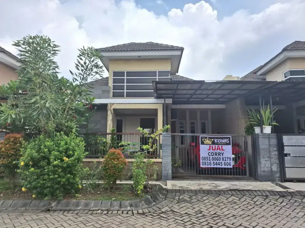 Dijual rumah Pondok Tjandra, Cluster Saphire, Delima Barat.