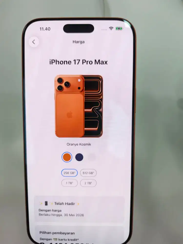 Promo spesial iphone PM free 2x angsuran di ibox bintaro plaza