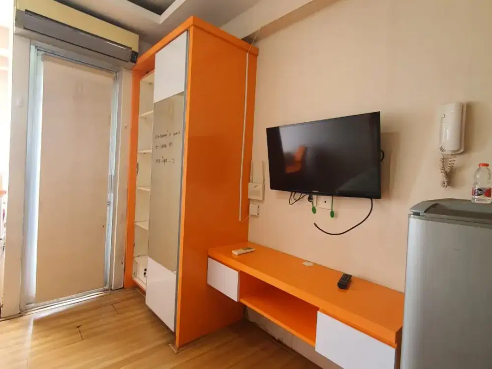 [Jual] Apartemen Greenbay Studio 21m2 Jakarta Utara Full Renovasi Baywalk Mall