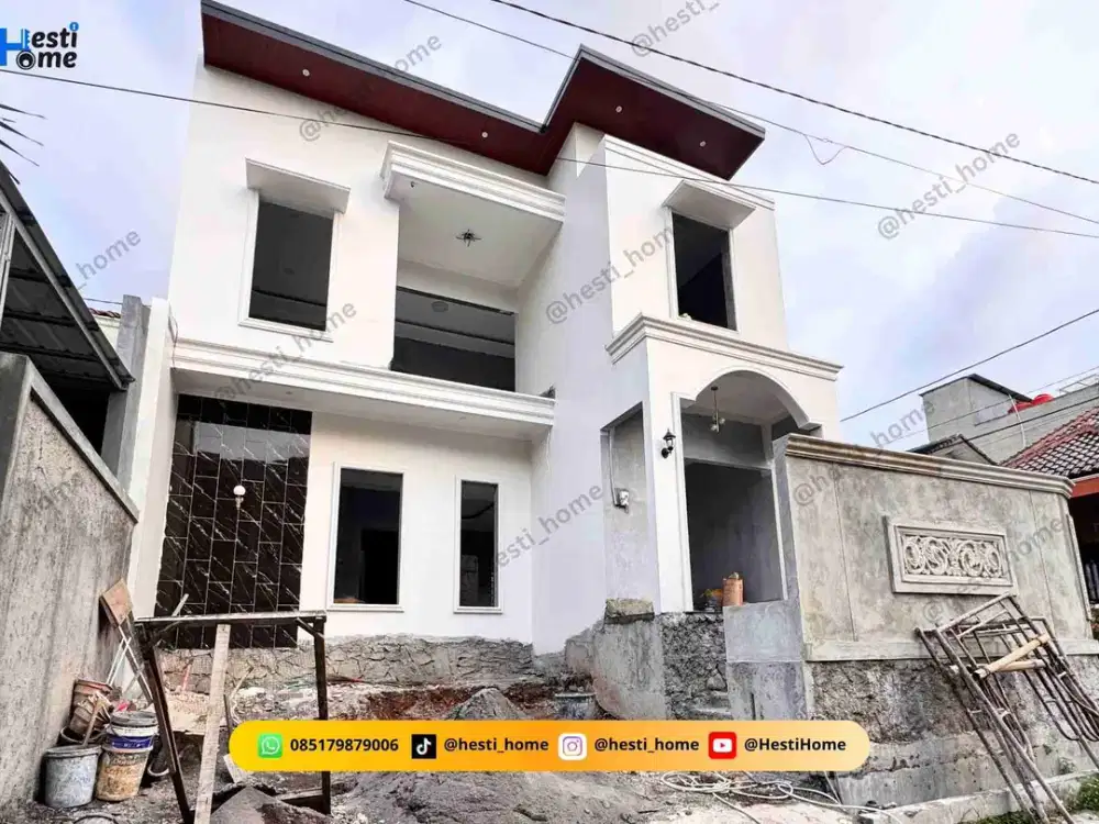 Rumah Mewah Hook Paling Cantik di Manyaran Semarang Barat dekat Exit Toll Bisa Nego