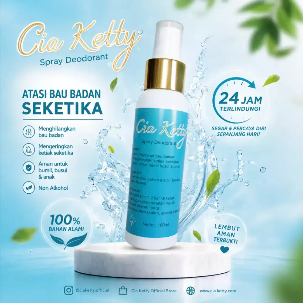 Spray deodorant