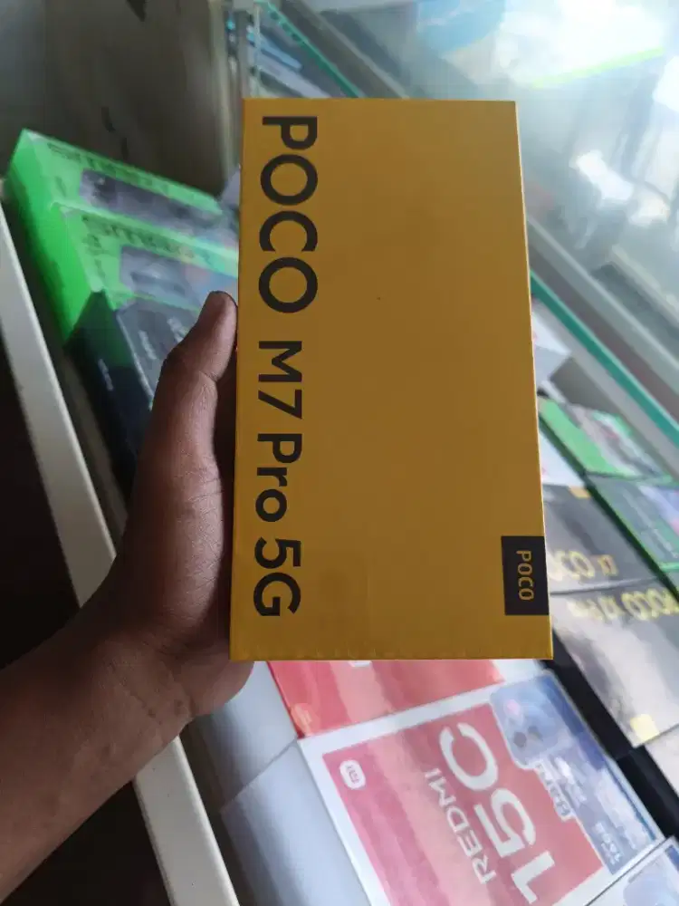 new poco m7 pro 5G 8/356 garansi resmi