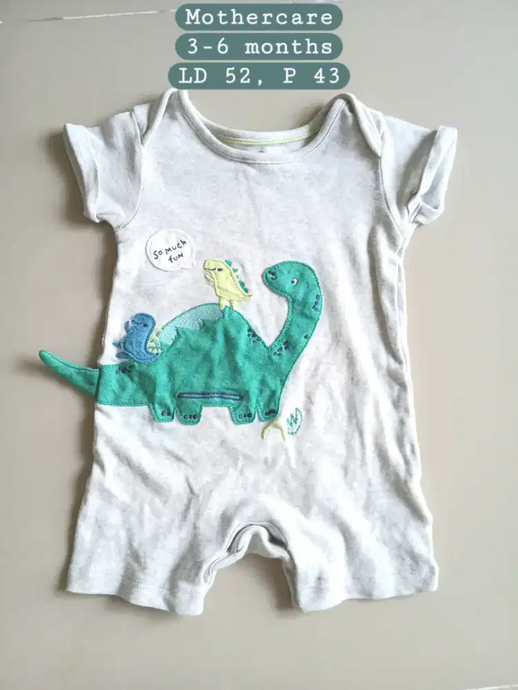 Romper bayi Mothercare 3-6 months, preloved
