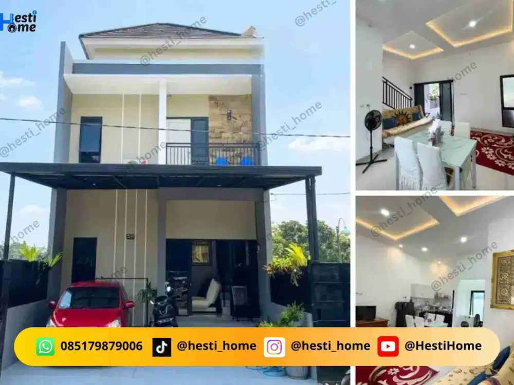 Rumah Hook 2 Lantai View Gunung Ungaran Siap Huni Bonus Melimpah
