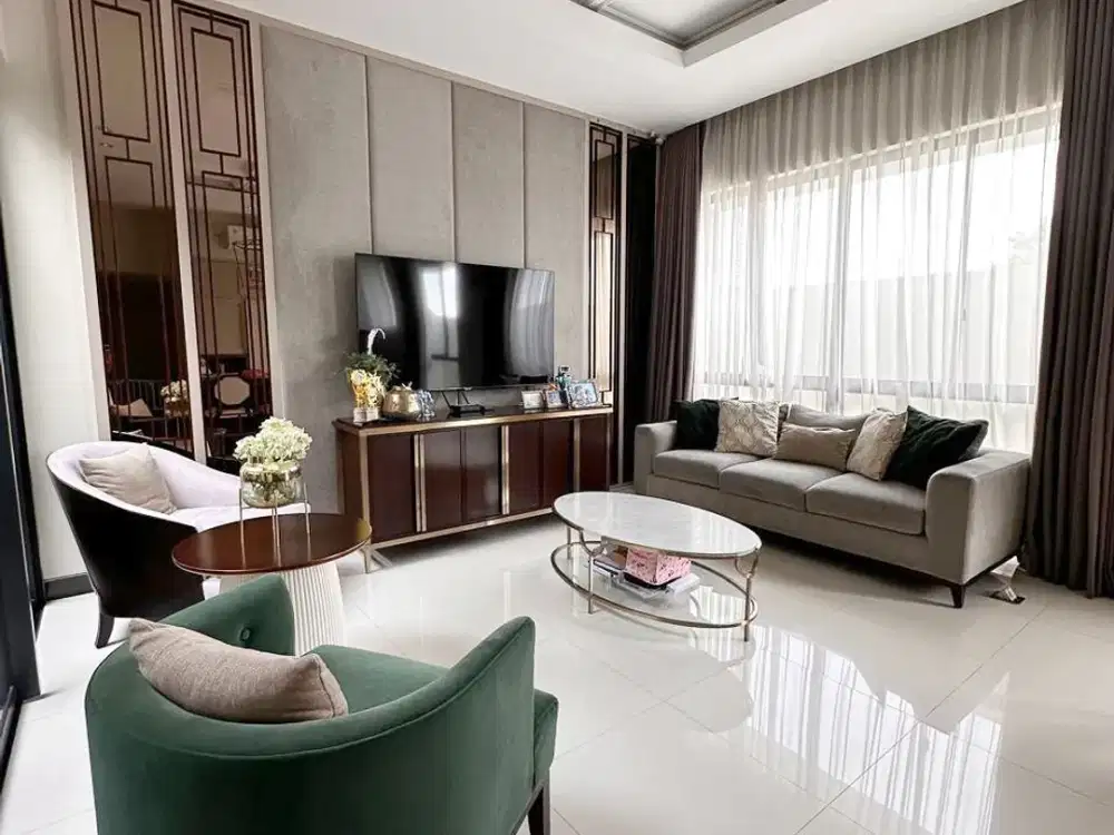 JUAL RUMAH FURNIS MEWAH  SIAP HUNI KENJERAN INDAH