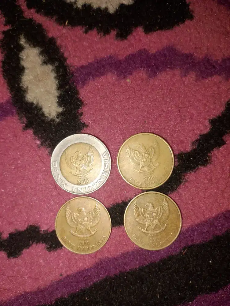 Di Jual koin 1.000 dan 5.00 jadul