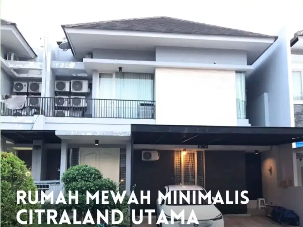 Area Terdepan Rumah South Emerald, Citraland Utama Minimalis