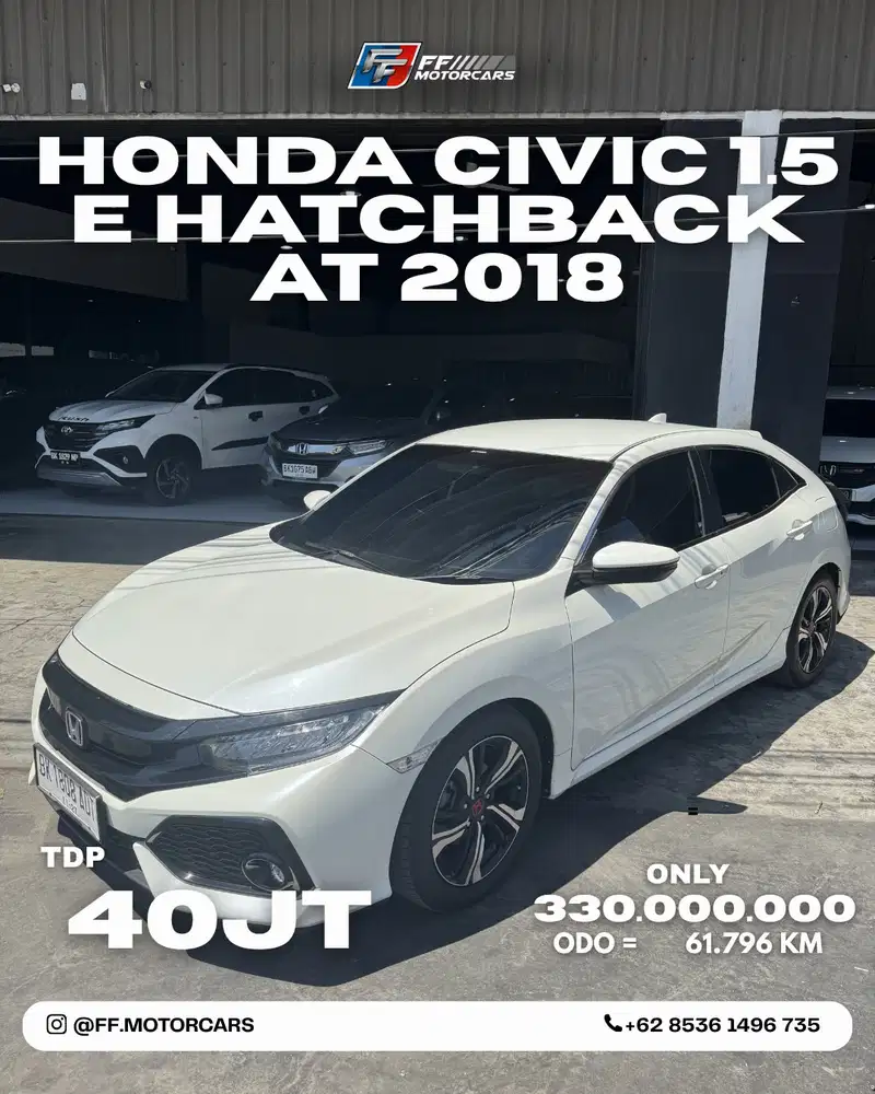 Honda Civic Turbo E Hatchback AT 2018.