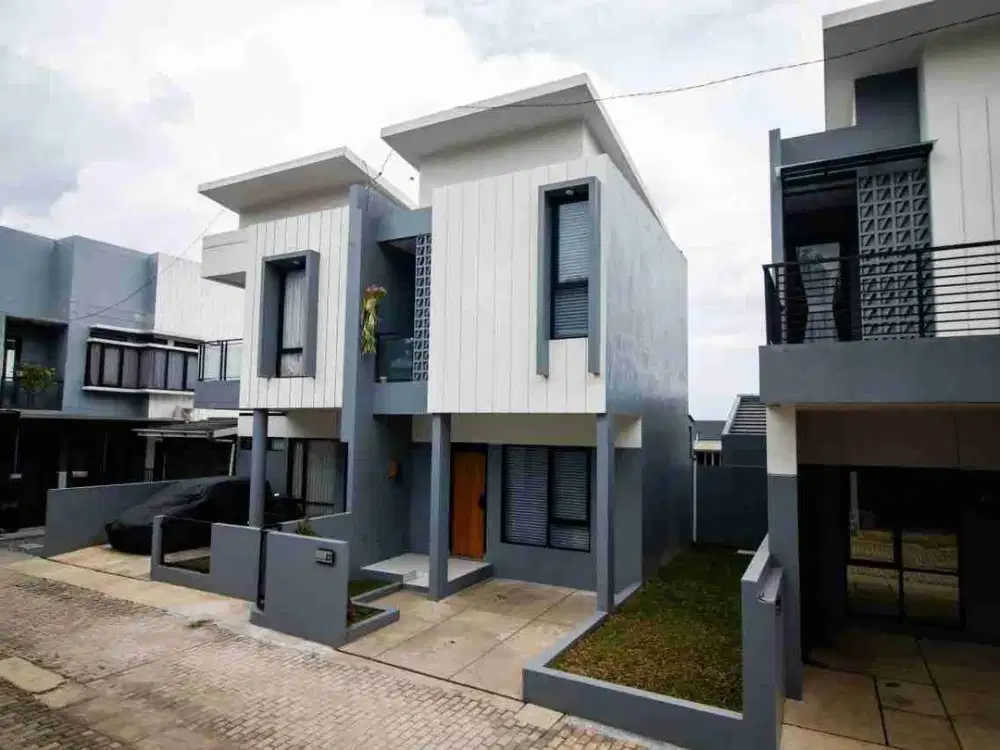 Jual Rumah Baru Cluster di Ujung Berung Bandung Timur 2 Lantai Murah Pinggir Jalan
