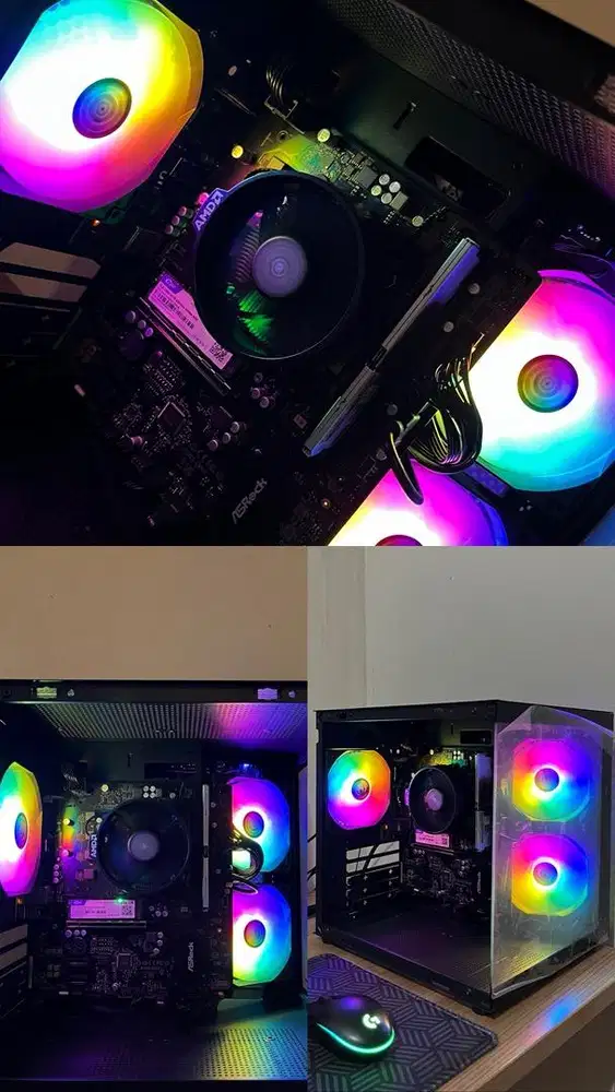 Pc komputer gaming editing