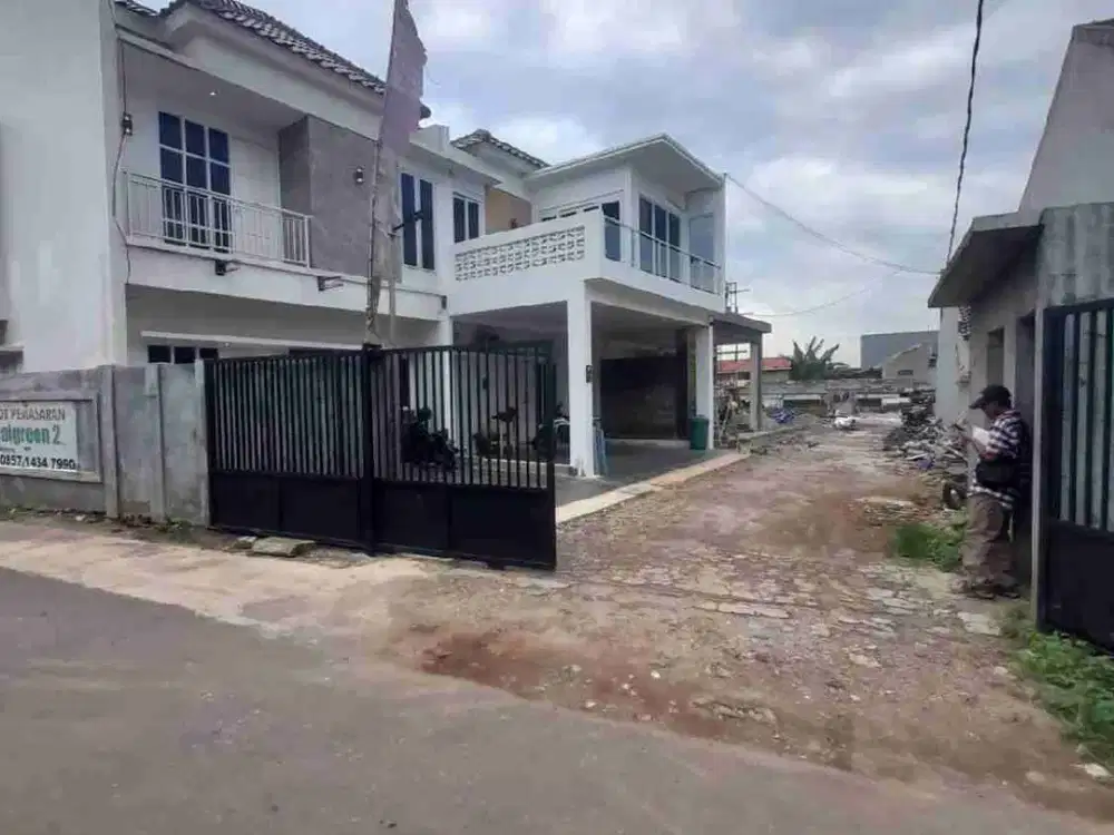 Hunian cluster exclusive bangunan kokoh dinding ful batamerah lokasi strategis 5menit ke stasiun LRT Jatibening ready stok