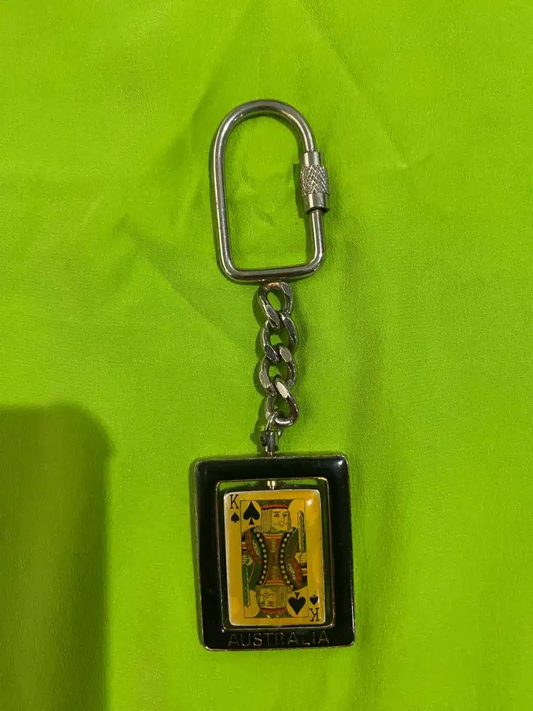 GANTUNGAN KARTU REMI KING - SOUVENIR AUSTRALIA - PRELOVED