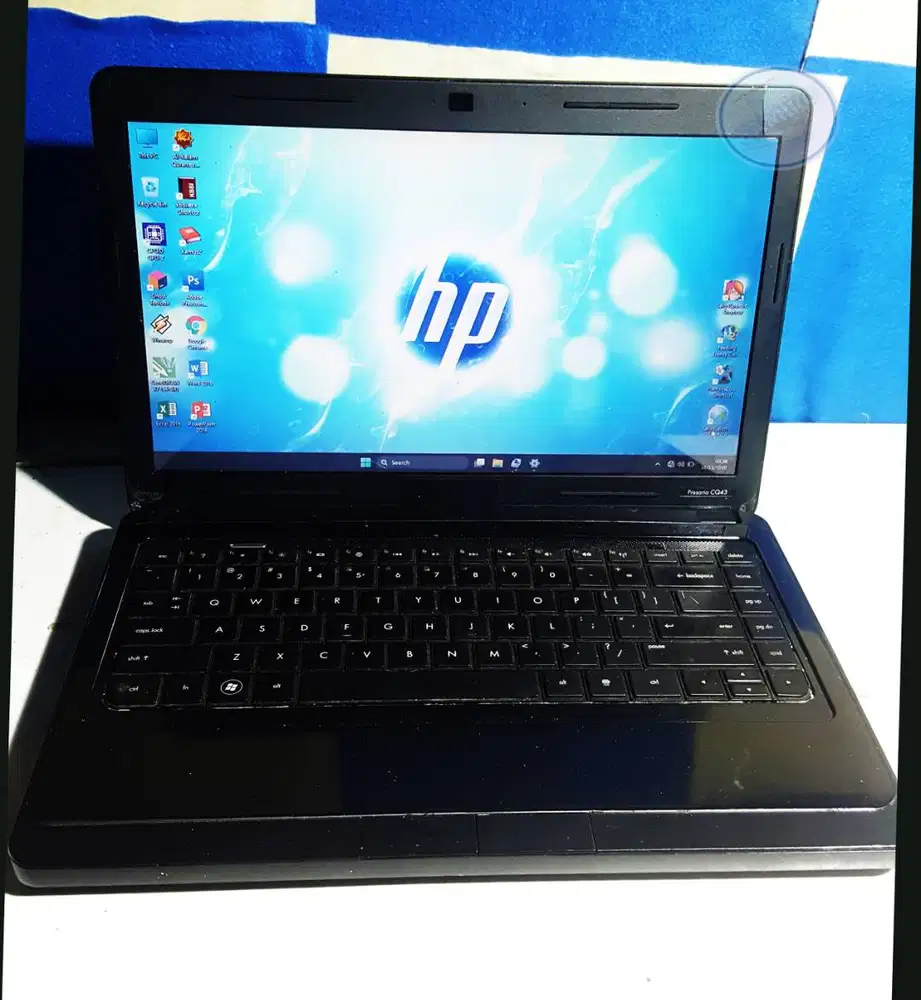 Leptop hp ram 6 / 500 gb mins batry