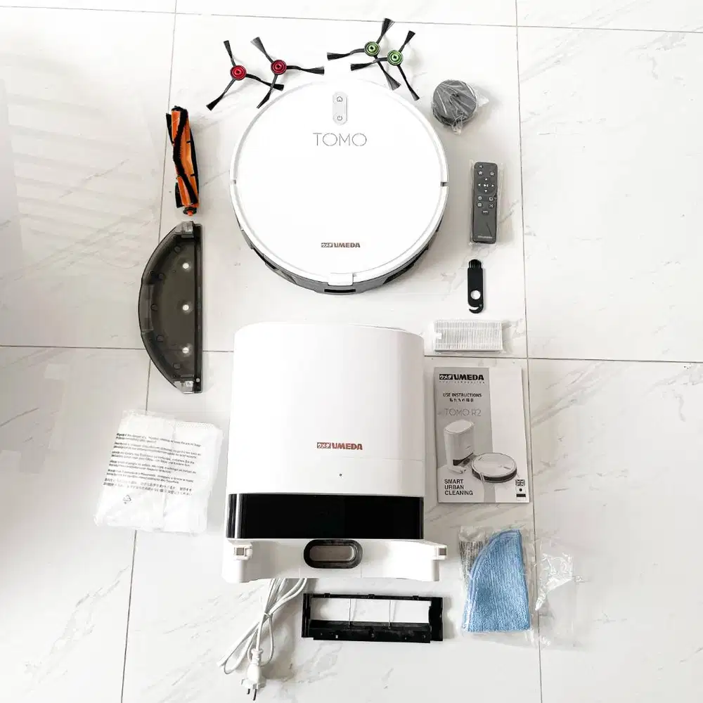 UMEDA TOMO R2 ROBOT VACUUM BEKAS SEPERTI BARU