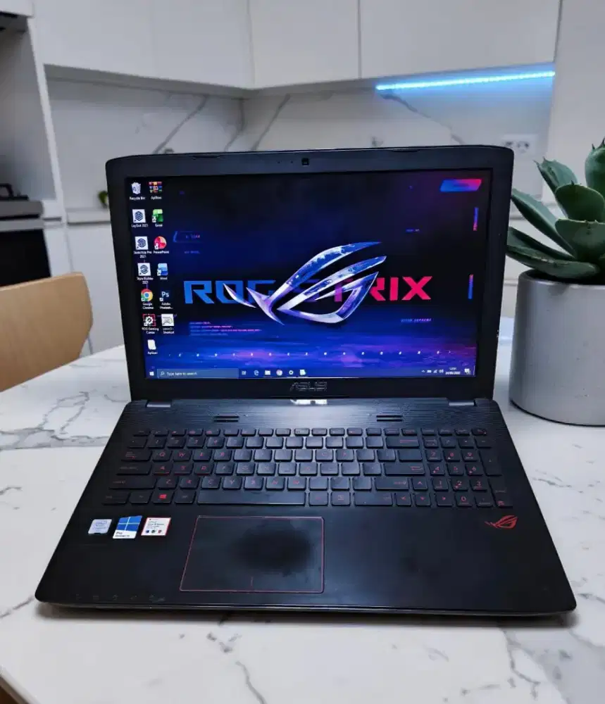 Laptop Asus ROG GL552VX SSD 256Gb Core i7 RAM 8Gb Siap Pakai