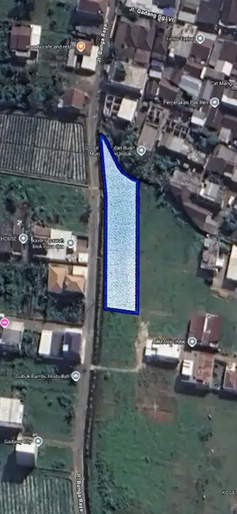 JUAL TANAH 800 meter @harga permeter bisa nego