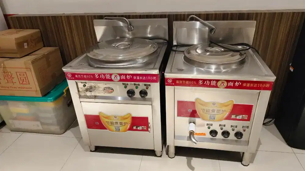 Mesin Rebus Mie Stainless Komersial / Noodle Boiler Gas