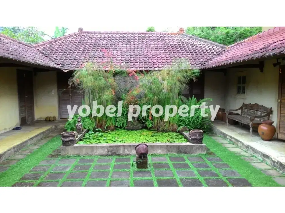 VILLA KEMLOKO TRAWAS LUAS DESAIN BALI STYLE